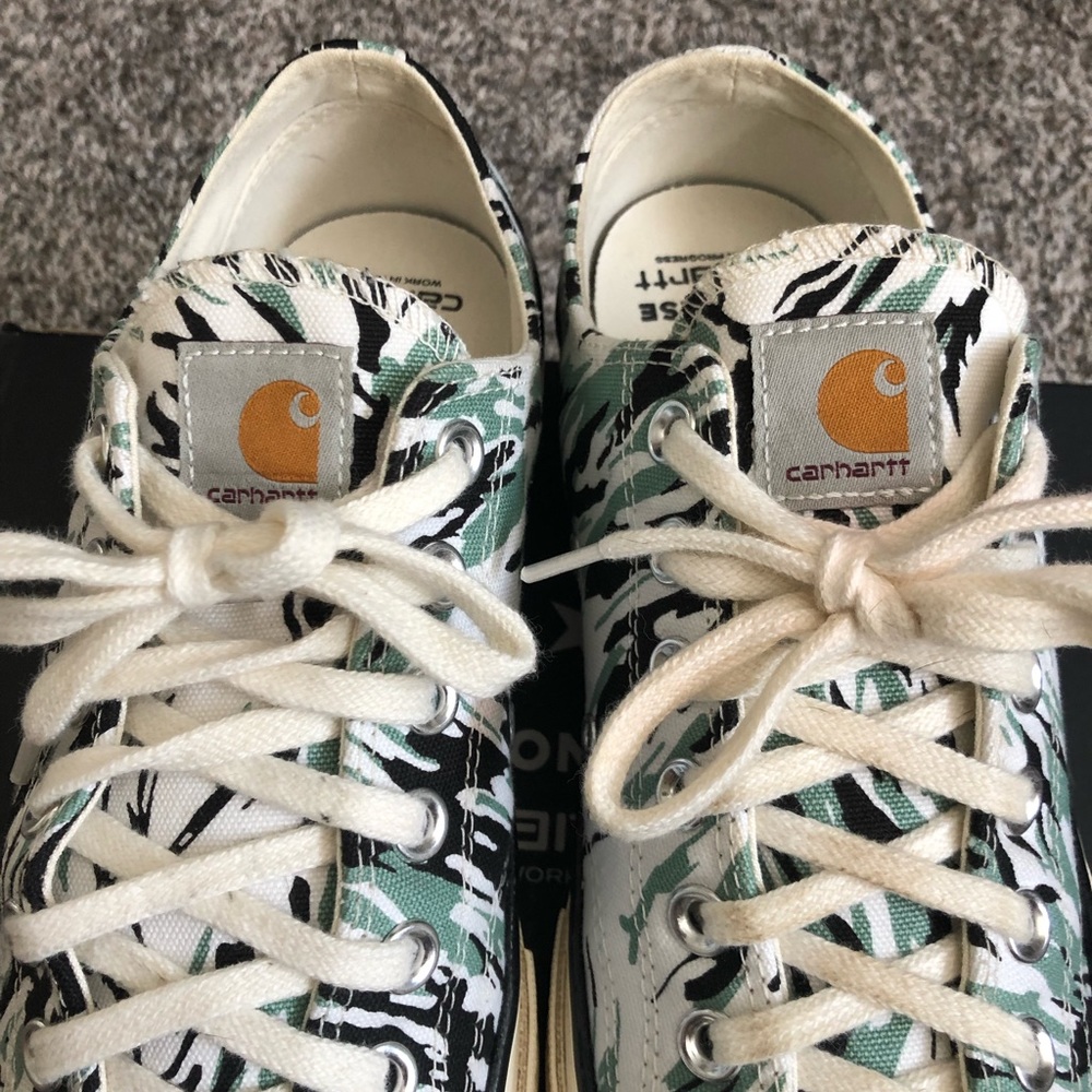Converse x Carhartt low top chuck Taylor’s rare